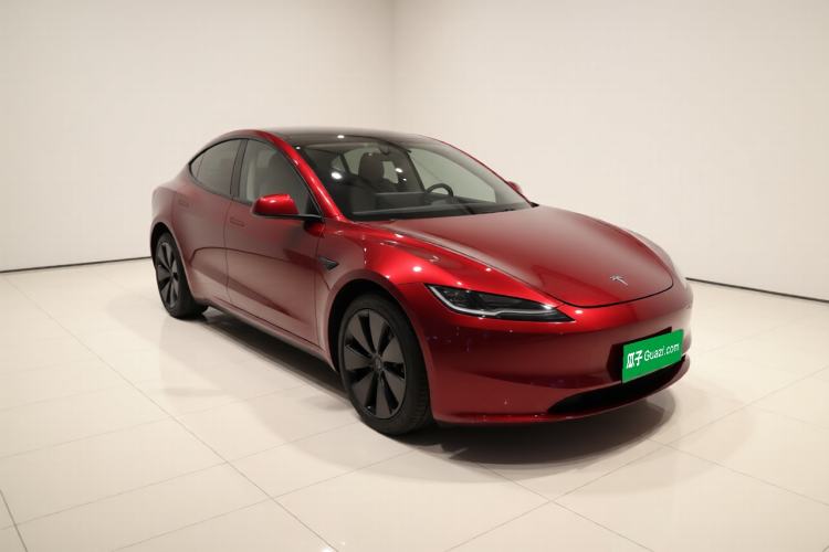 Used Tesla Model 3 2023 Long-Range All-Wheel-Drive Version Front Right 45 Deg