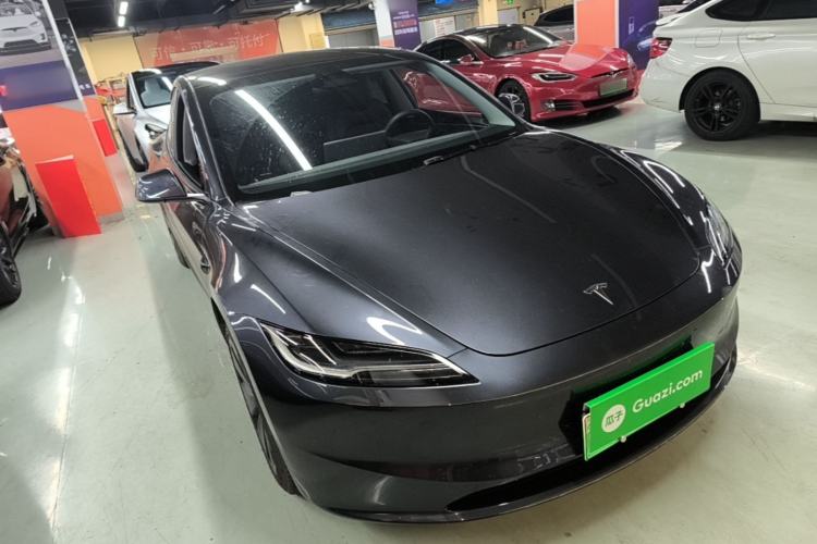 Used Tesla Model 3 2023 Long-Range All-Wheel-Drive Version Front Right 45 Deg