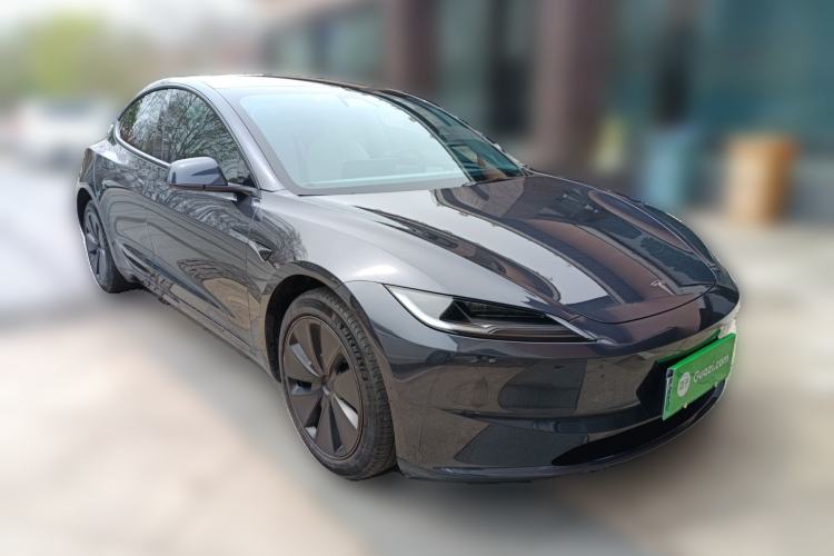 Used Tesla Model 3 2023 Long-Range All-Wheel-Drive Version Front Right 45 Deg