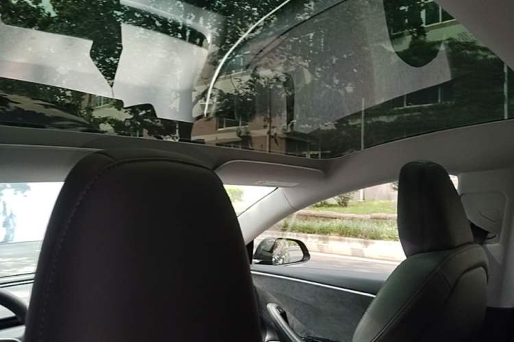 Used Tesla Model 3 2023 Long-Range All-Wheel-Drive Version Headliner