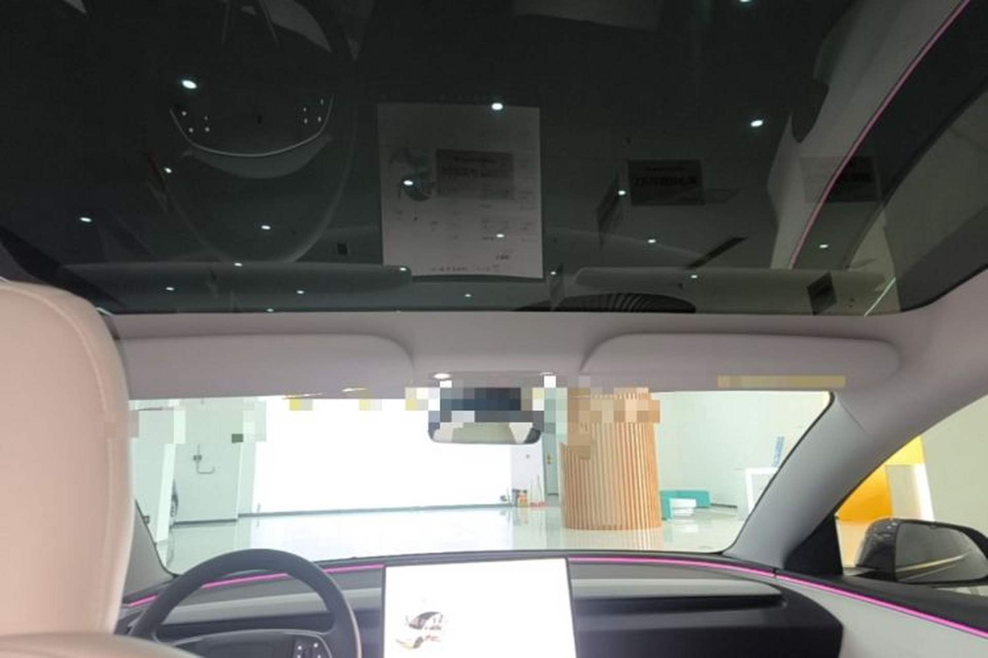 Used Tesla Model 3 2023 Rear-Wheel-Drive Version Headliner