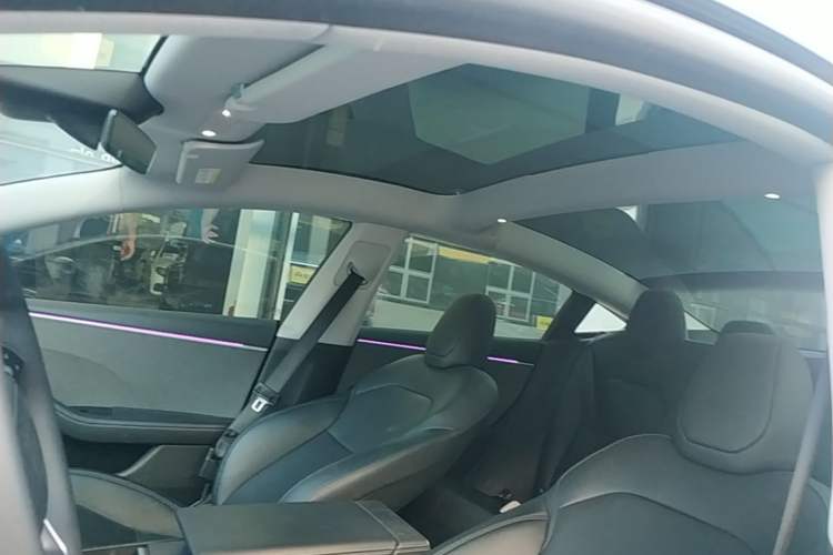 Used Tesla Model 3 2023 Rear-Wheel-Drive Version Headliner