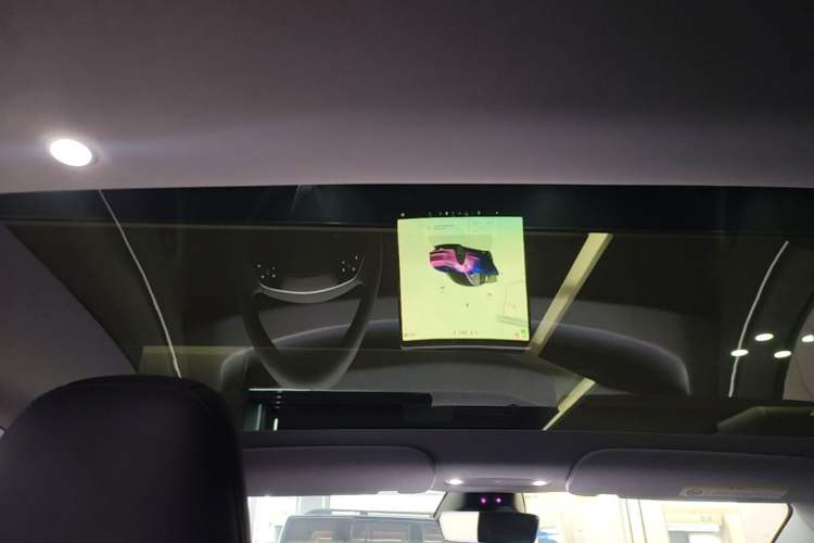 Used Tesla Model 3 2023 Long-Range All-Wheel-Drive Version Headliner