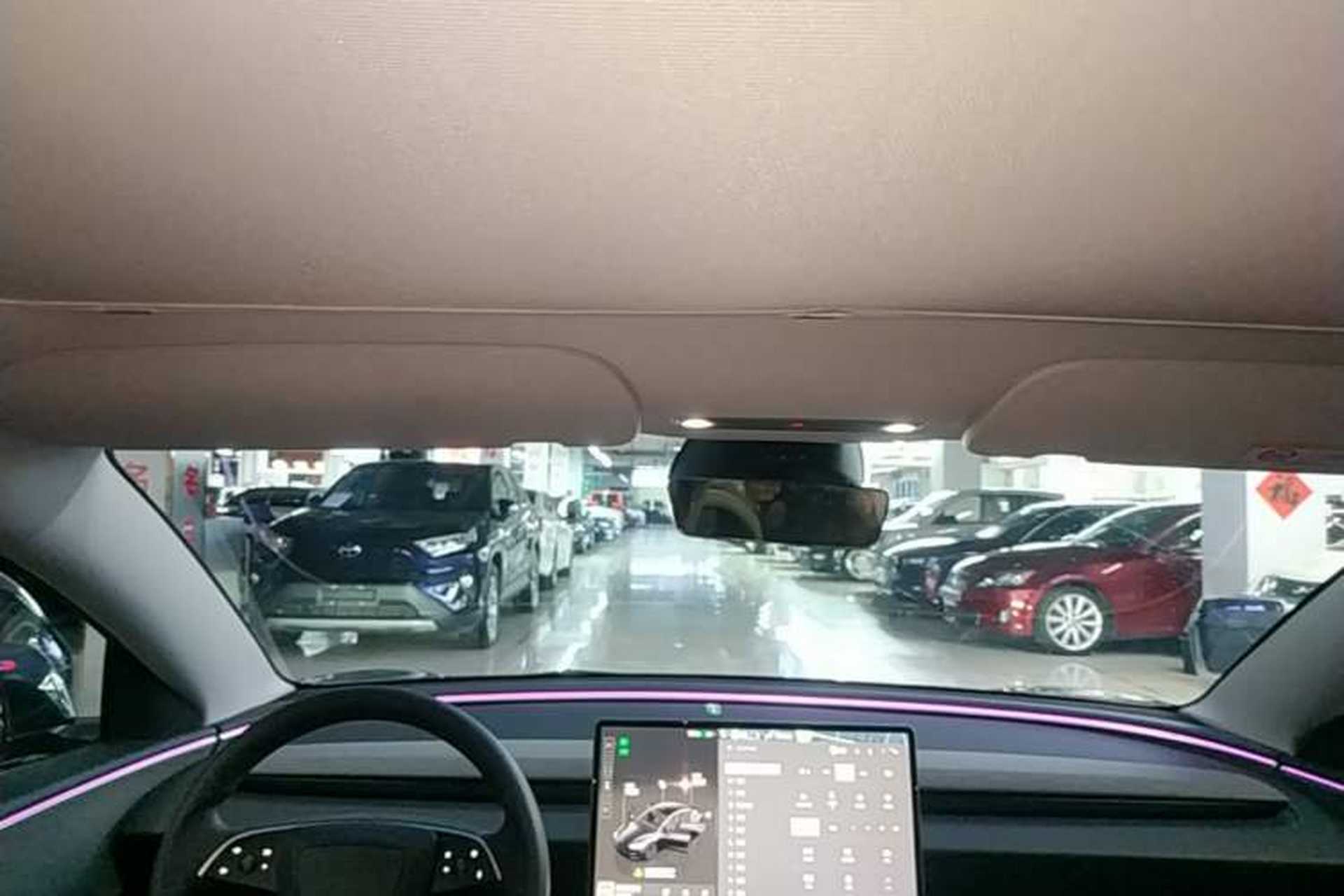 Used Tesla Model 3 2023 Rear-Wheel-Drive Version Headliner