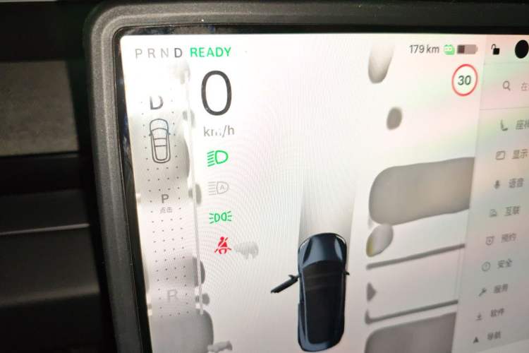 Used Tesla Model 3 2023 Rear-Wheel-Drive Version Instrument Cluster