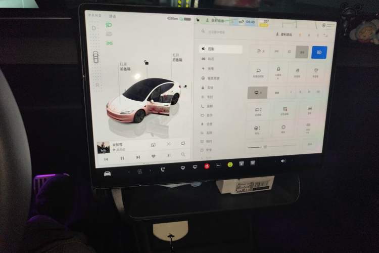 Used Tesla Model 3 2023 Rear-Wheel-Drive Version Instrument Cluster
