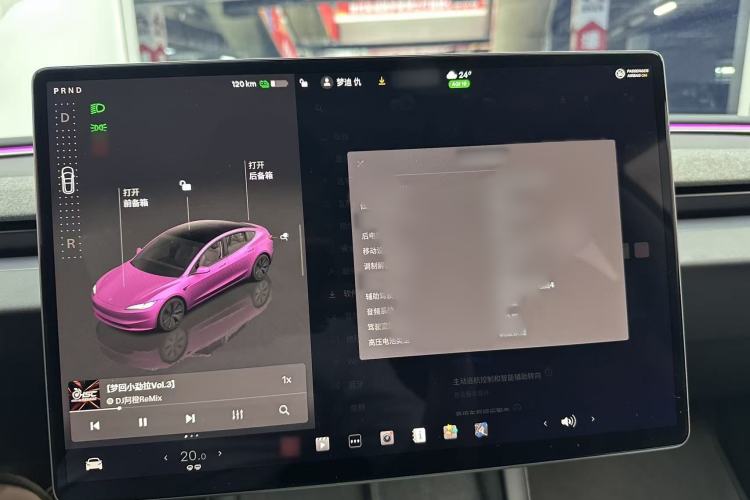 Used Tesla Model 3 2023 Rear-Wheel-Drive Version Interior 1