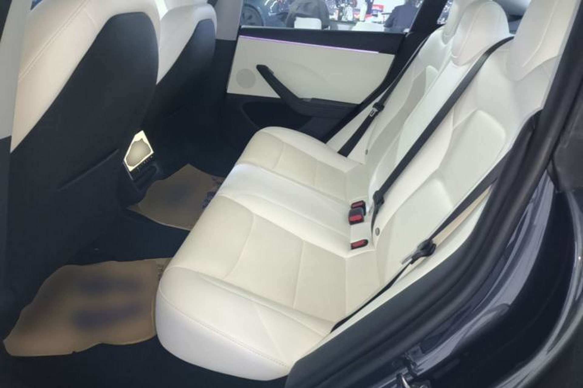Used Tesla Model 3 2023 Long-Range All-Wheel-Drive Version Left Rear Seat