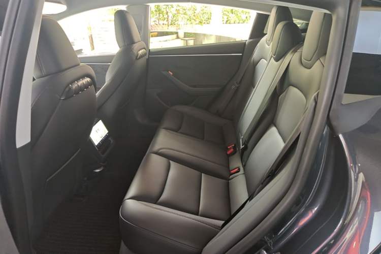 Used Tesla Model 3 2023 Long-Range All-Wheel-Drive Version Left Rear Seat