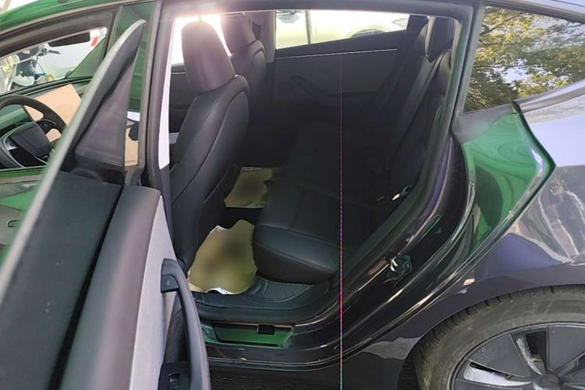 Used Tesla Model 3 2023 Rear-Wheel-Drive Version Left Rear Seat