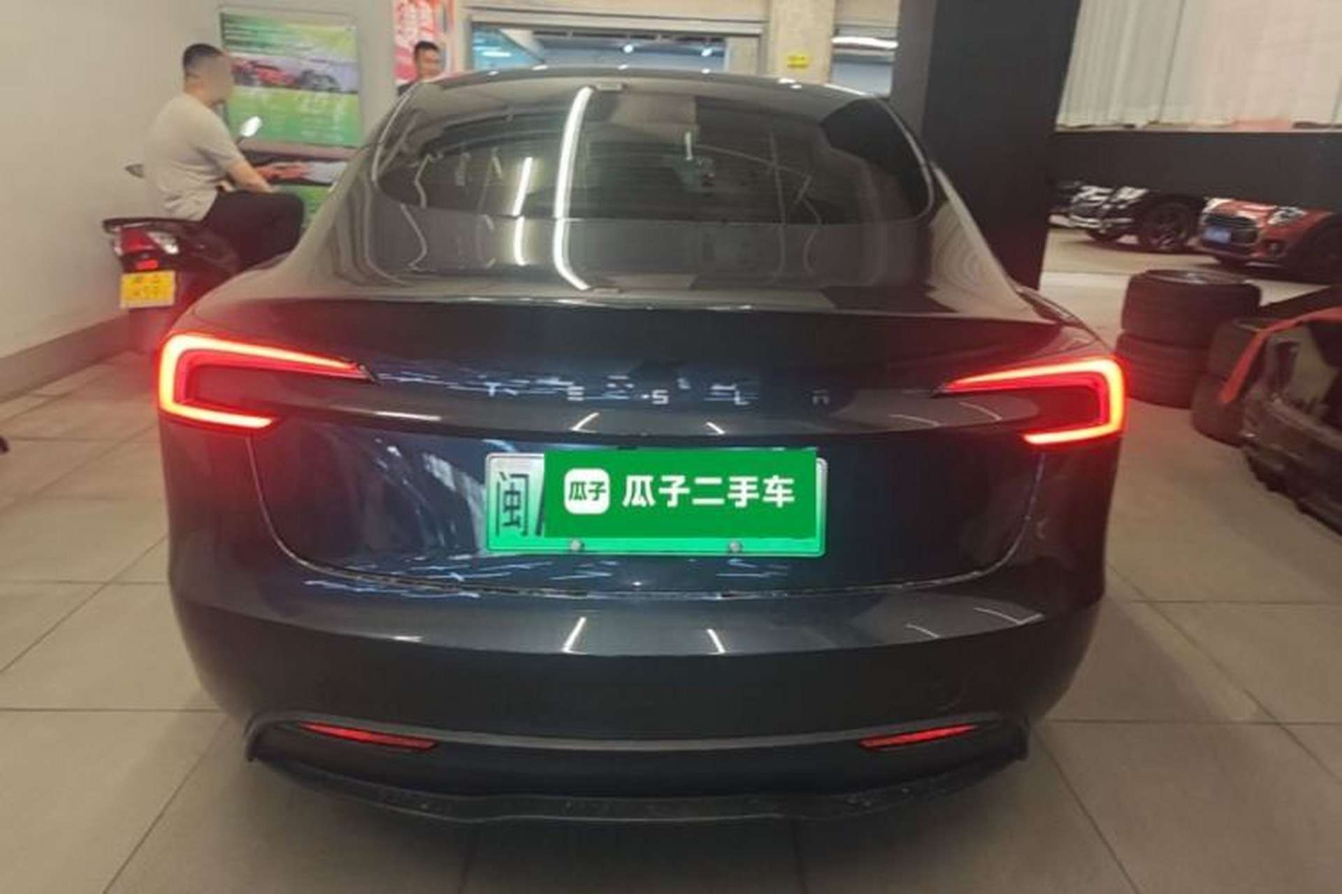 Used Tesla Model 3 2023 Long-Range All-Wheel-Drive Version Rear