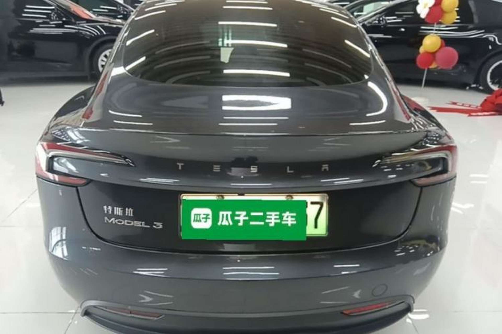 Used Tesla Model 3 2023 Rear-Wheel-Drive Version Rear