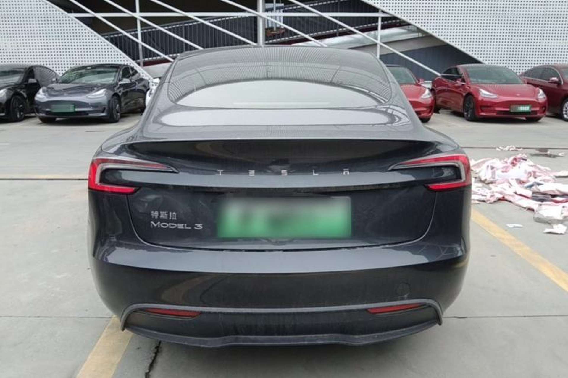 Used Tesla Model 3 2023 Rear-Wheel-Drive Version Rear