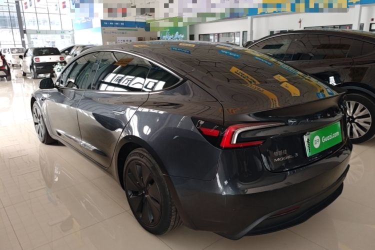 Used Tesla Model 3 2023 Rear-Wheel-Drive Version Rear Left 45 Deg