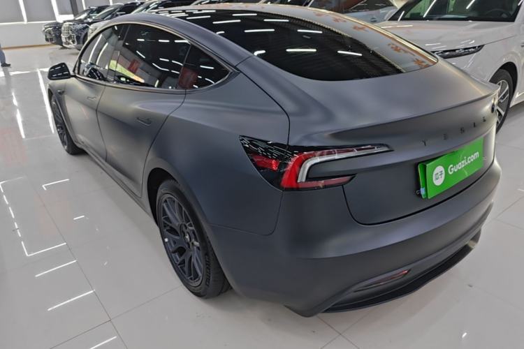 Used Tesla Model 3 2023 Rear-Wheel-Drive Version Rear Left 45 Deg