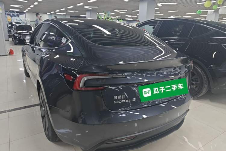 Used Tesla Model 3 2023 Rear-Wheel-Drive Version Rear Left 45 Deg