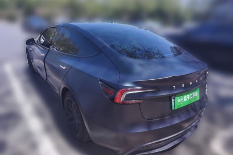 Used Tesla Model 3 2023 Rear-Wheel-Drive Version Rear Left 45 Deg