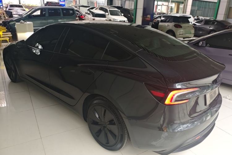 Used Tesla Model 3 2023 Rear-Wheel-Drive Version Rear Left 45 Deg