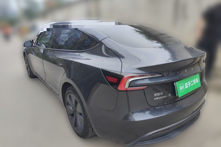 Used Tesla Model 3 2023 Rear-Wheel-Drive Version Rear Left 45 Deg