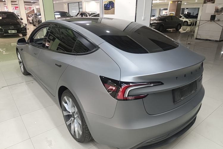 Used Tesla Model 3 2023 Rear-Wheel-Drive Version Rear Left 45 Deg