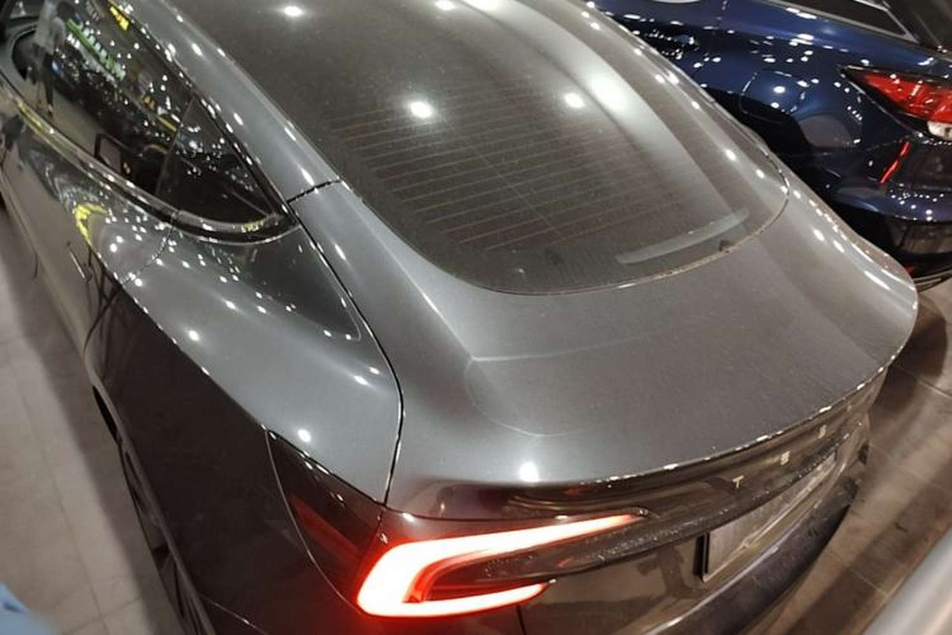 Used Tesla Model 3 2023 Rear-Wheel-Drive Version Rear Left 45 Deg