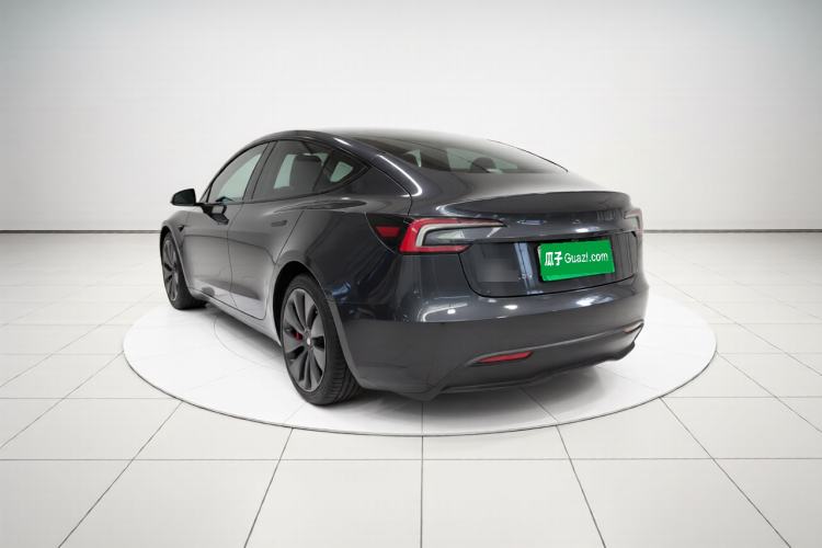 Used Tesla Model 3 2023 Long-Range All-Wheel-Drive Version Rear Left 45 Deg