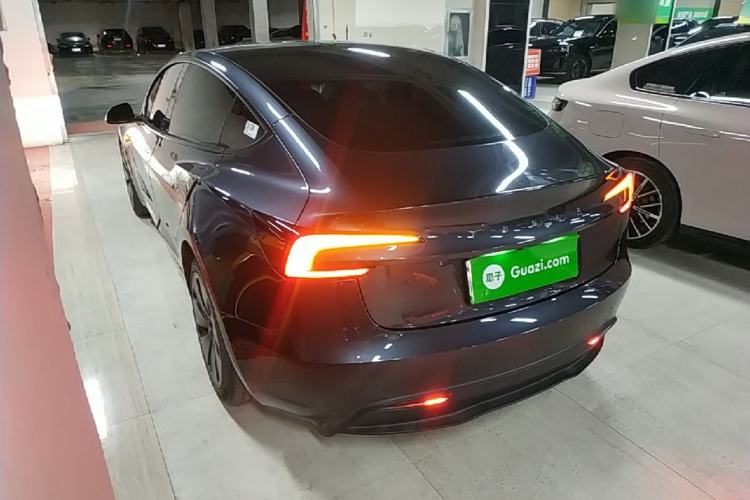 Used Tesla Model 3 2023 Rear-Wheel-Drive Version Rear Left 45 Deg