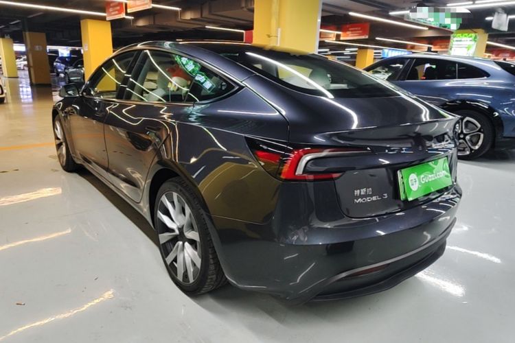 Used Tesla Model 3 2023 Rear-Wheel-Drive Version Rear Left 45 Deg