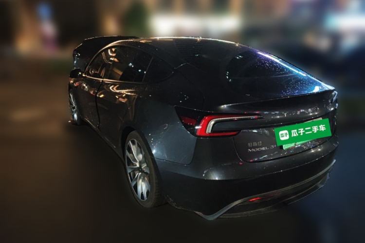 Used Tesla Model 3 2023 Long-Range All-Wheel-Drive Version Rear Left 45 Deg
