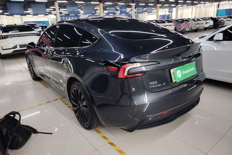 Used Tesla Model 3 2023 Rear-Wheel-Drive Version Rear Left 45 Deg