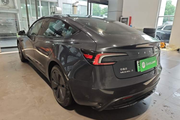 Used Tesla Model 3 2023 Rear-Wheel-Drive Version Rear Left 45 Deg