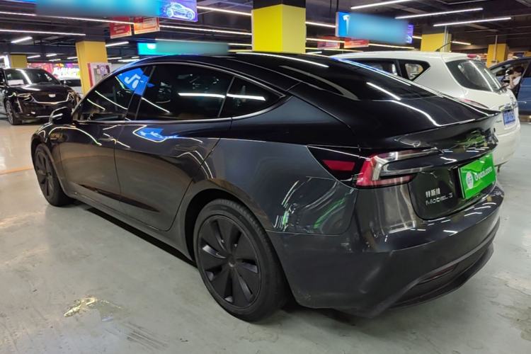 Used Tesla Model 3 2023 Rear-Wheel-Drive Version Rear Left 45 Deg