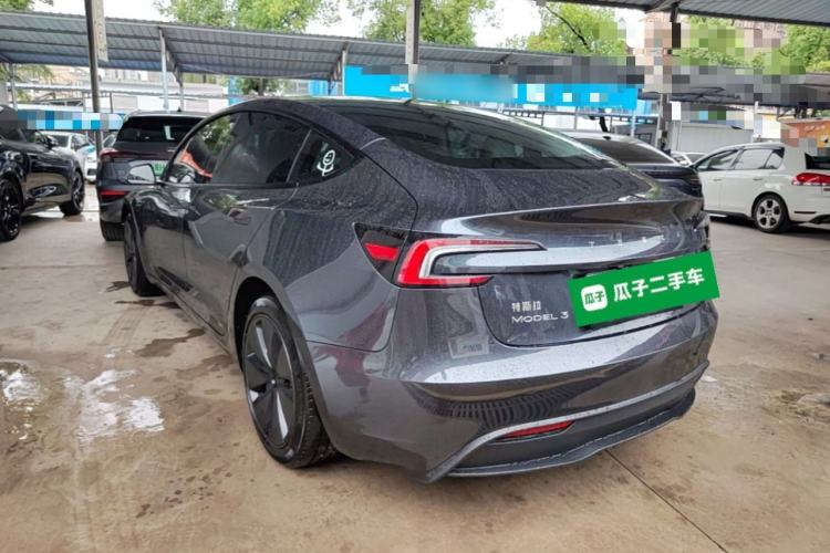 Used Tesla Model 3 2023 Rear-Wheel-Drive Version Rear Left 45 Deg