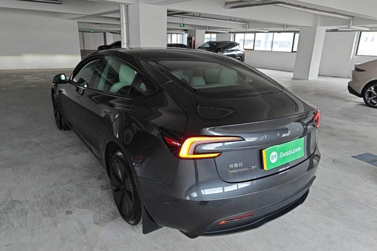 Used Tesla Model 3 2023 Long-Range All-Wheel-Drive Version Rear Left 45 Deg