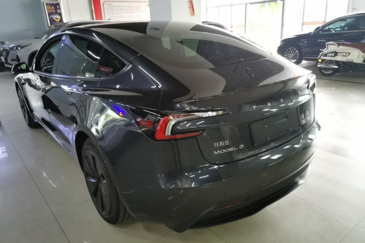 Used Tesla Model 3 2023 Rear-Wheel-Drive Version Rear Left 45 Deg
