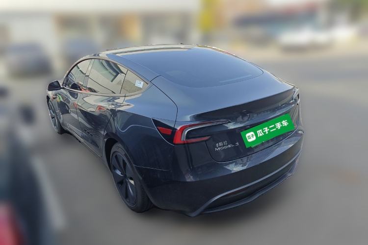 Used Tesla Model 3 2023 Rear-Wheel-Drive Version Rear Left 45 Deg