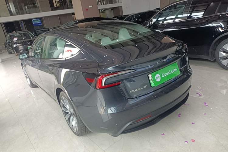Used Tesla Model 3 2023 Long-Range All-Wheel-Drive Version Rear Left 45 Deg