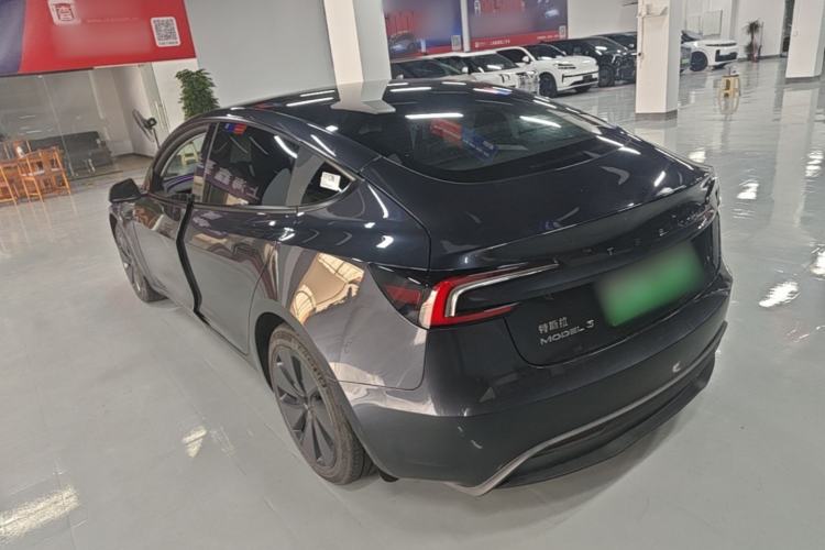 Used Tesla Model 3 2023 Rear-Wheel-Drive Version Rear Left 45 Deg