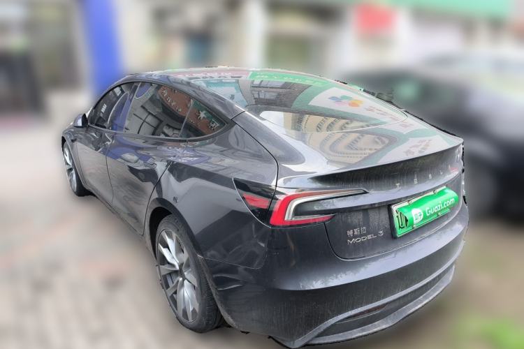 Used Tesla Model 3 2023 Rear-Wheel-Drive Version Rear Left 45 Deg