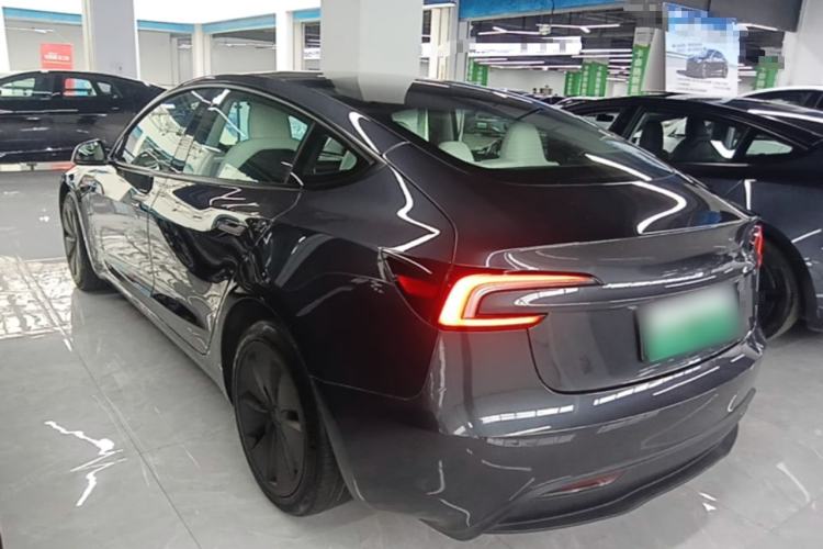 Used Tesla Model 3 2023 Rear-Wheel-Drive Version Rear Left 45 Deg