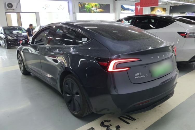 Used Tesla Model 3 2023 Rear-Wheel-Drive Version Rear Left 45 Deg