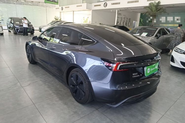 Used Tesla Model 3 2023 Rear-Wheel-Drive Version Rear Left 45 Deg