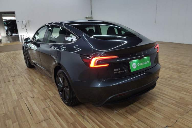 Used Tesla Model 3 2023 Rear-Wheel-Drive Version Rear Left 45 Deg