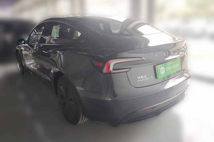 Used Tesla Model 3 2023 Rear-Wheel-Drive Version Rear Left 45 Deg