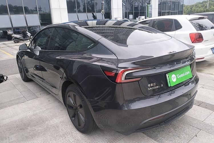 Used Tesla Model 3 2023 Rear-Wheel-Drive Version Rear Left 45 Deg