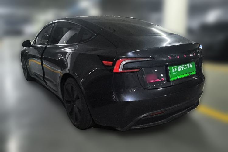Used Tesla Model 3 2023 Rear-Wheel-Drive Version Rear Left 45 Deg