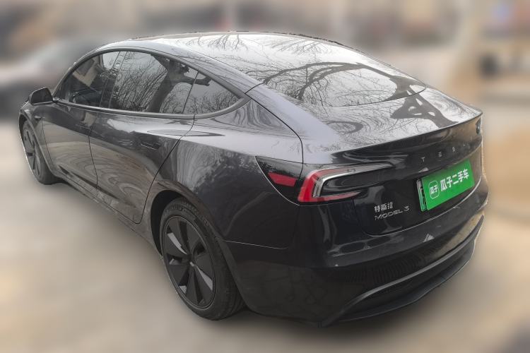 Used Tesla Model 3 2023 Rear-Wheel-Drive Version Rear Left 45 Deg