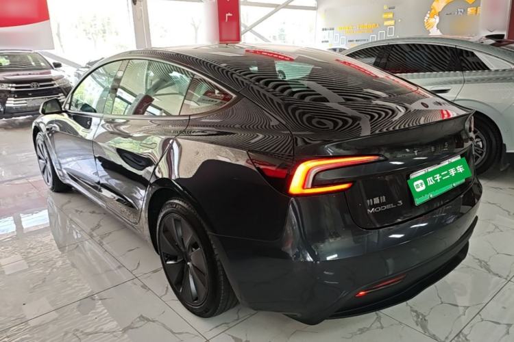 Used Tesla Model 3 2023 Rear-Wheel-Drive Version Rear Left 45 Deg