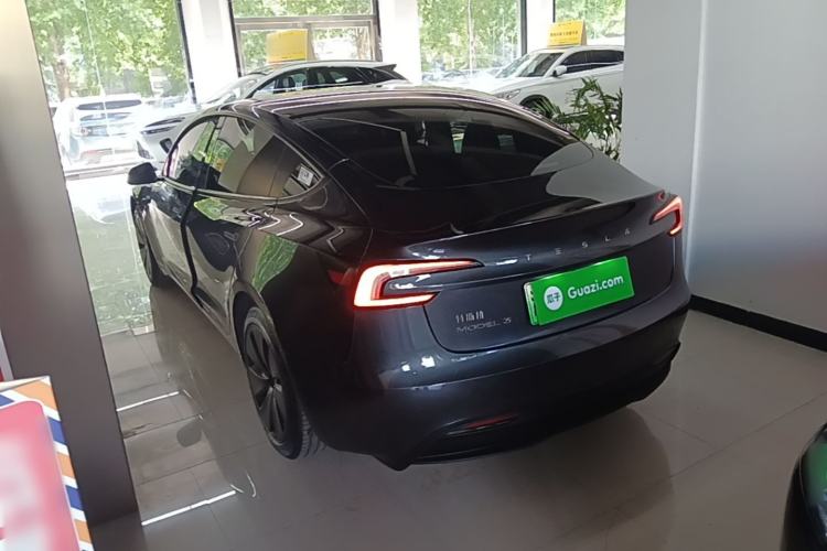 Used Tesla Model 3 2023 Rear-Wheel-Drive Version Rear Left 45 Deg