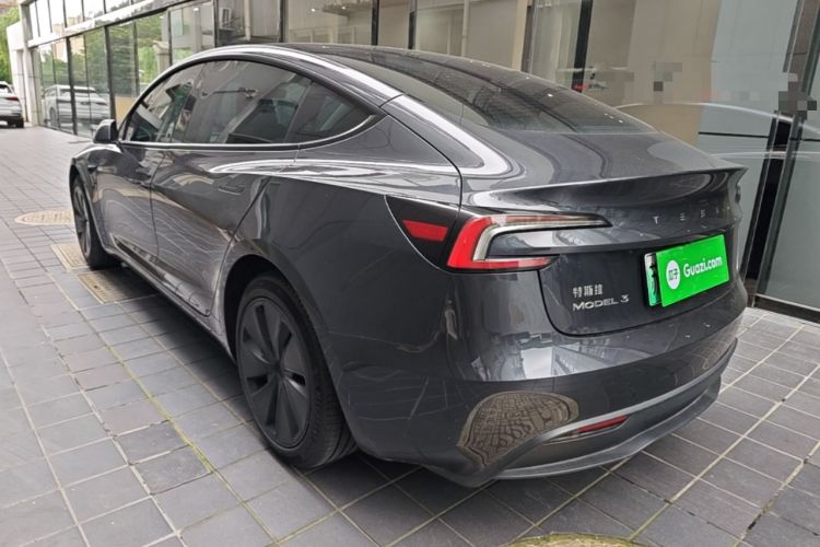 Used Tesla Model 3 2023 Rear-Wheel-Drive Version Rear Left 45 Deg